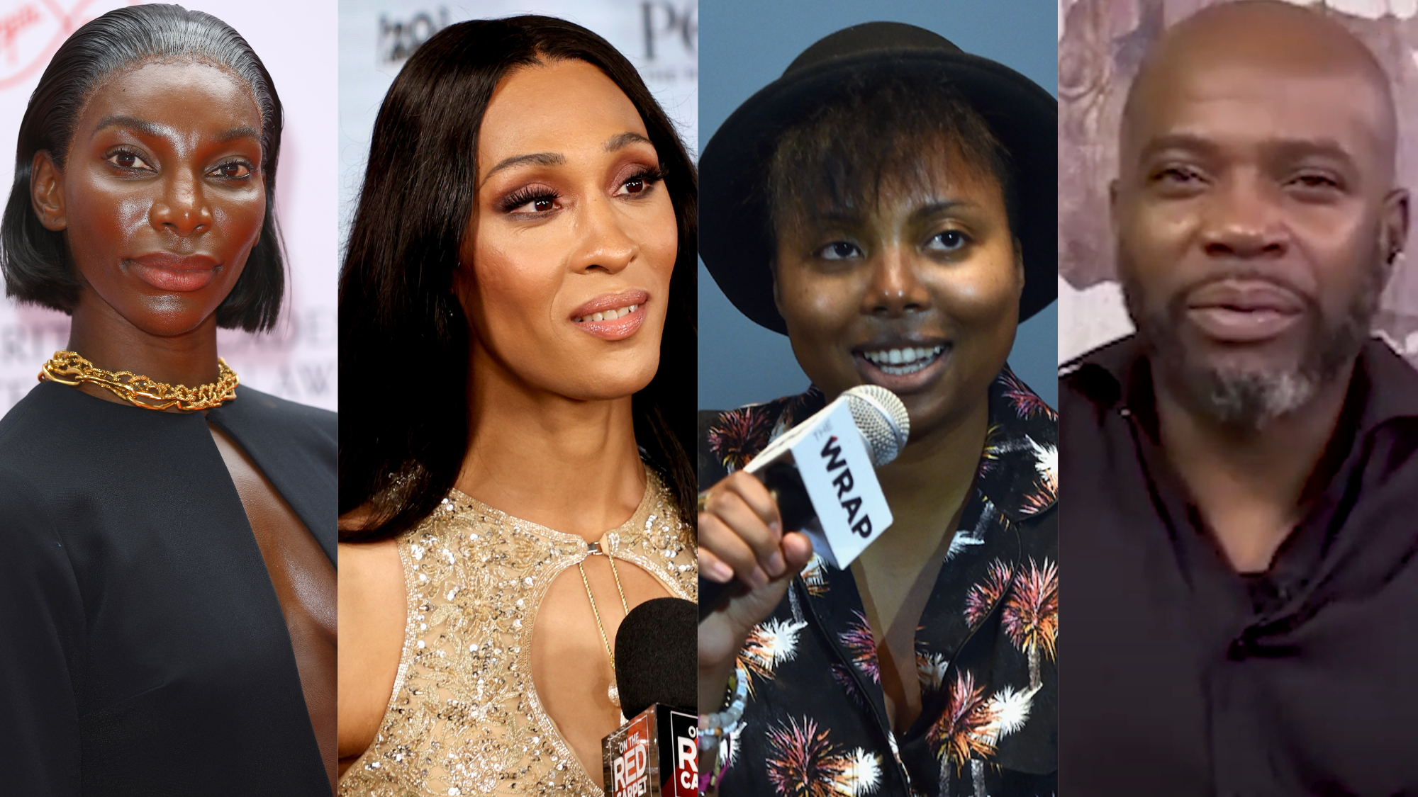 Michaela Coel; Mj Rodriguez; Misha Green; Michael Harriot Photo: Getty Images Tim P. Whitby