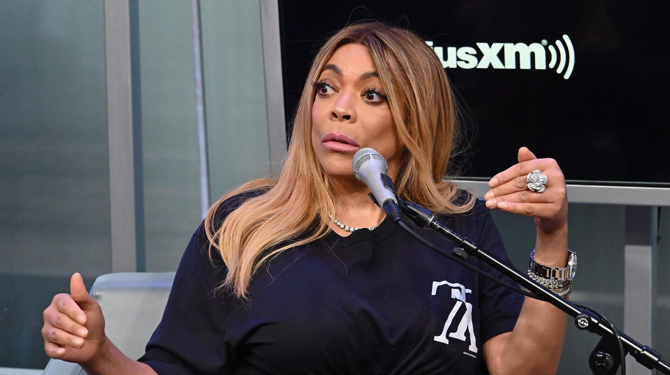 Wendy Williams attends SiriusXM Town Hall with Wendy Williams hosted by SiriusXM host Karen Hunter on July 23, 2019. Photo: Getty Images Astrid Stawiarz