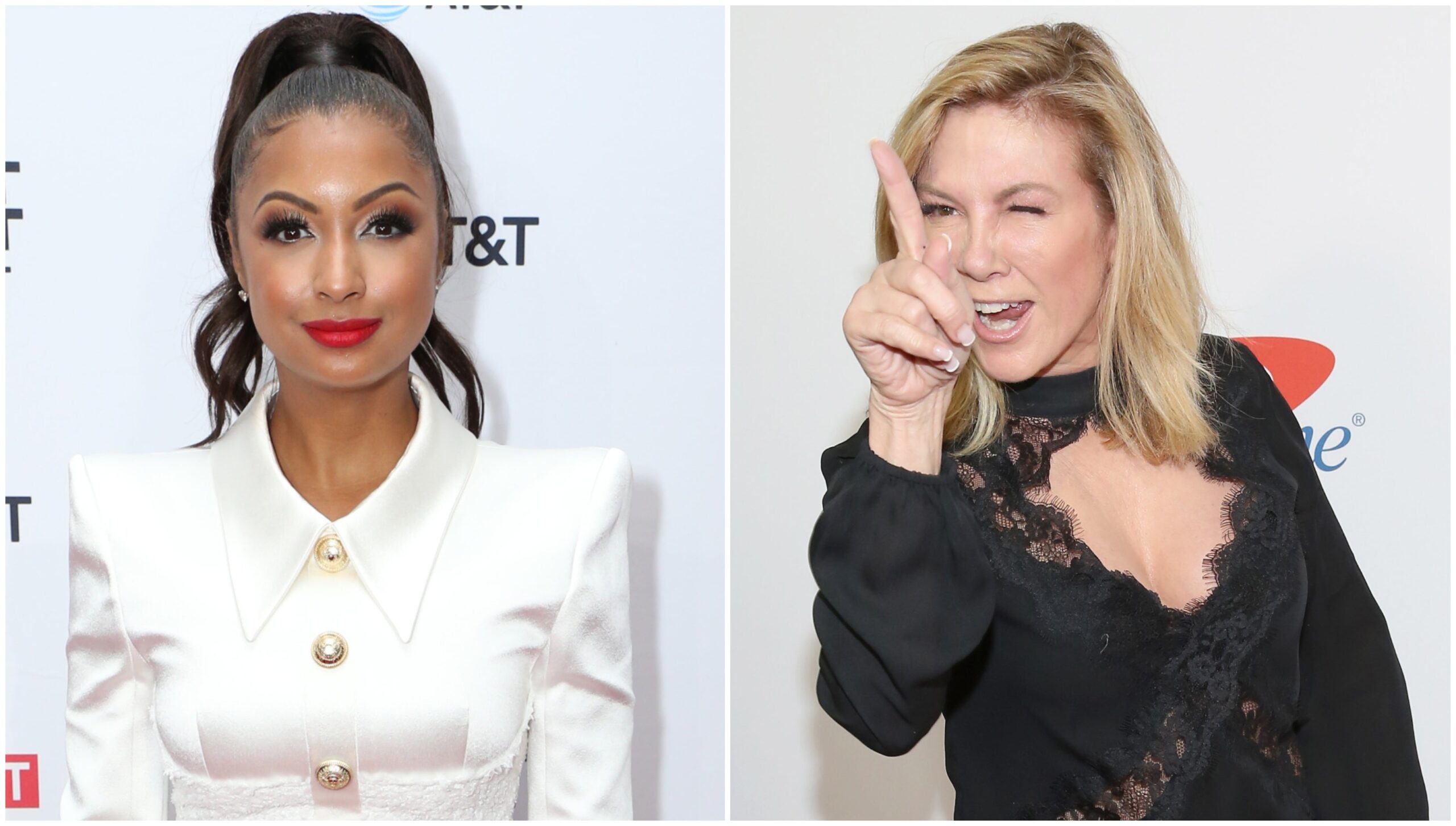 Eboni K. Williams, left; Ramona Singer Photo: Getty Images Phillip Faraone