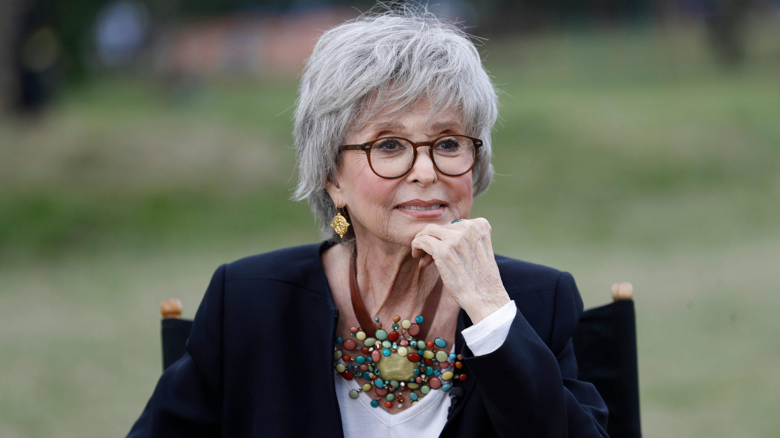 Rita Moreno speaks during the Rita Moreno Puerto Rican Day Parade Celebration during the 2021 Tribeca Festival on June 13, 2021 in New York City. Photo: Getty Images John Lamparski