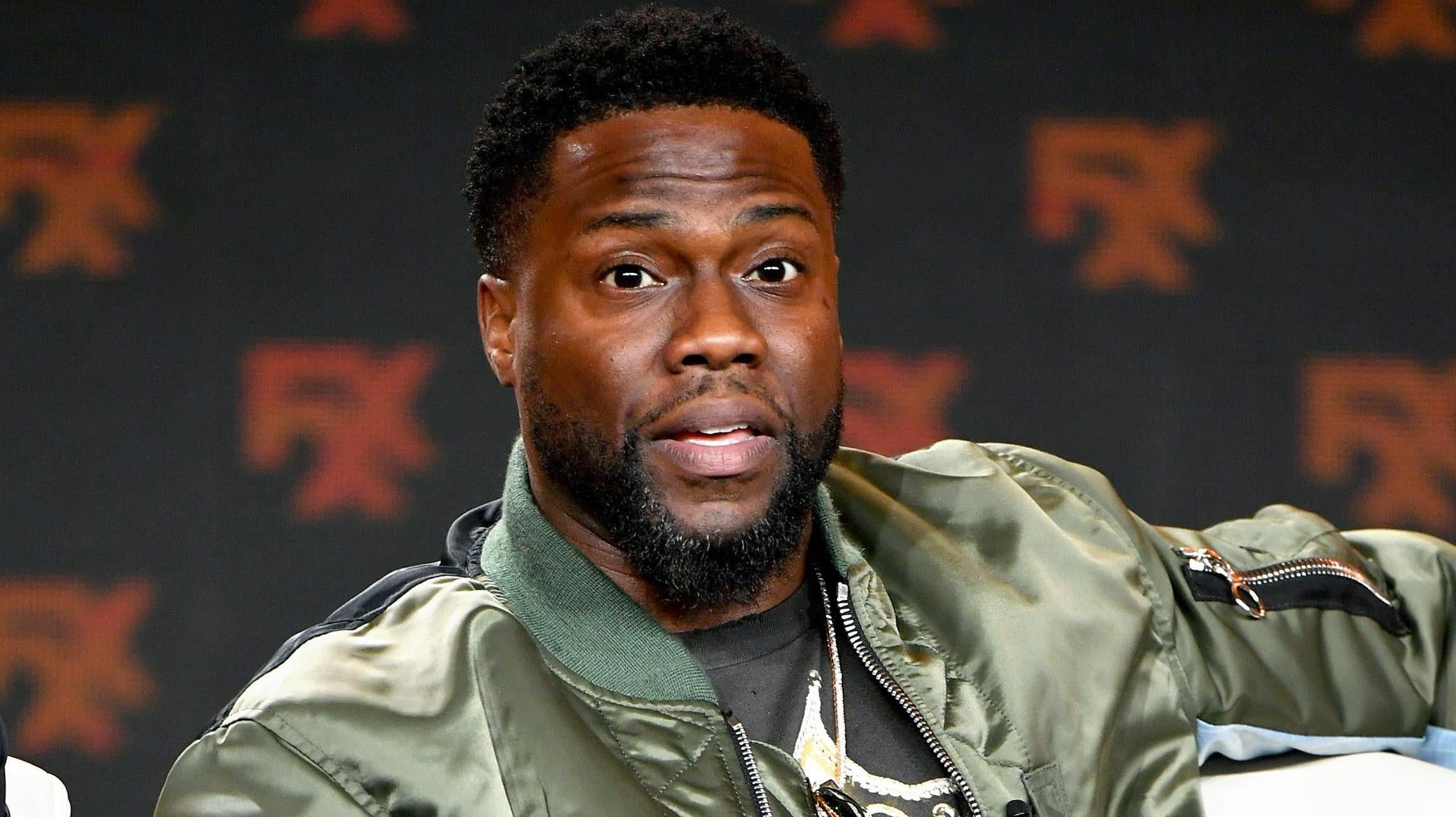 Kevin Hart of ‘Dave’ speaks during the FX segment of the 2020 Winter TCA Tour at The Langham Huntington, Pasadena on January 09, 2020 in Pasadena, California. (Photo by Amy Sussman/Getty Images) Photo: Getty Images Amy Sussman