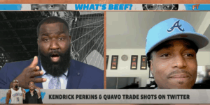 What's Beef? Quavo, Kendrick Perkins Squash Their Social Media Feud