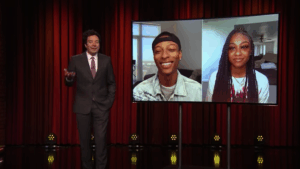White Male Late Night Talk Show Host Creates Viral 'TikTok Appropriation Consolation Prize' Challenge
