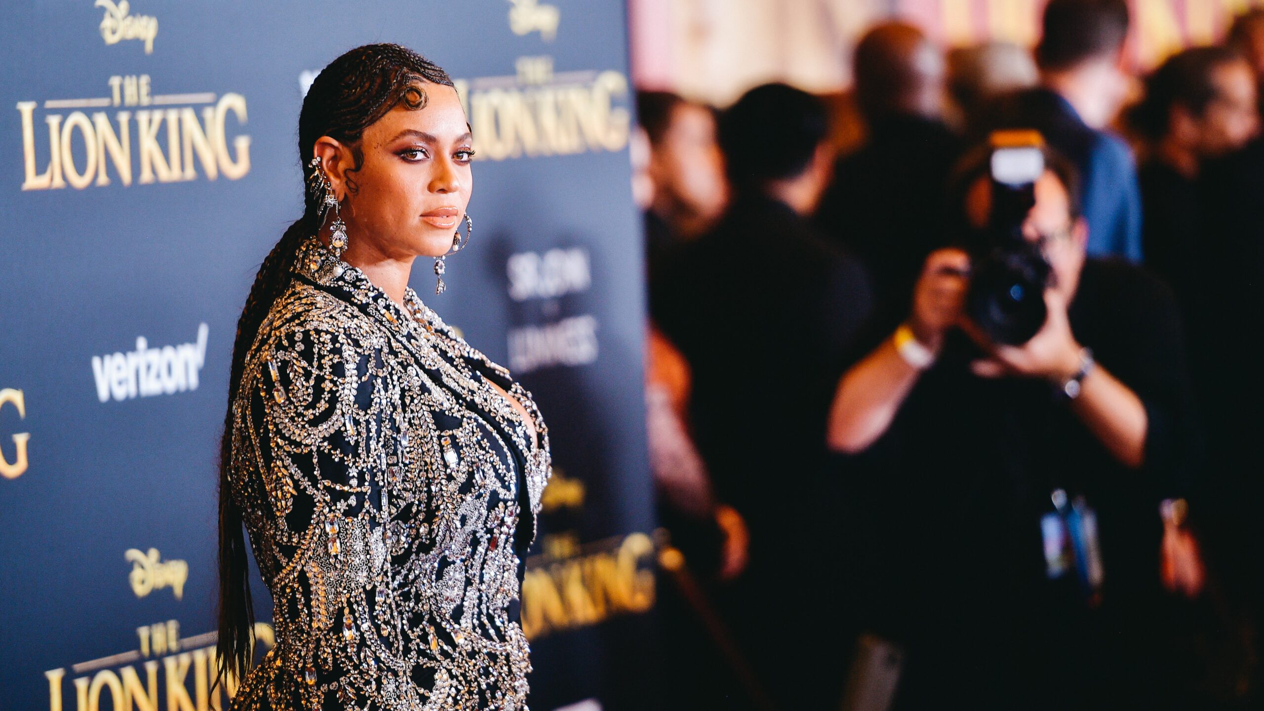 Beyoncé attends the premiere of Disney’s “The Lion King” at Dolby Theatre on July 09, 2019 in Hollywood, California. Photo: Getty Images Matt Winkelmeyer