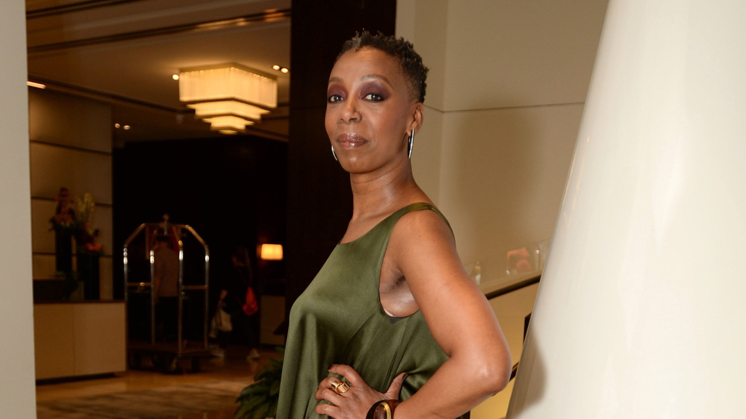 Noma Dumezweni poses for a photo as the 2018 TONY award nominees prep on June 10, 2018. Photo: Getty Images Andrew Toth/Getty Images for The Langham, New York, Fifth Avenue