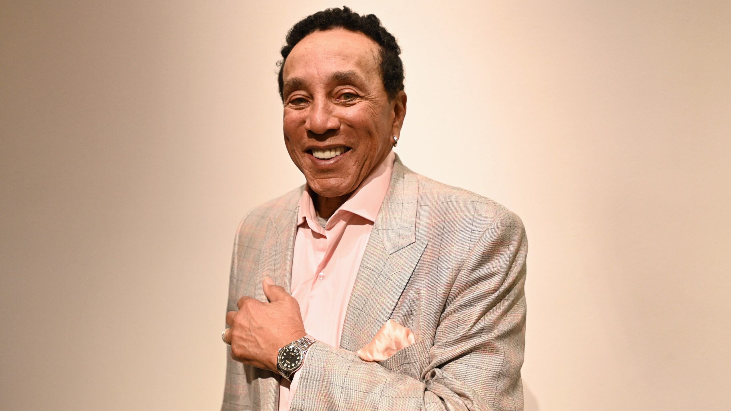Smokey Robinson attends Shinola x Smokey Robinson: Great American Series Celebration at Shinola LA on January 23, 2020, in Los Angeles, California. Photo: Getty Images Andrew Toth for Shinola