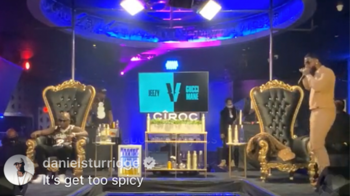 Gucci Mane Verzuz Jeezy (2020) Screenshot: Tonja Stidhum/Instagram