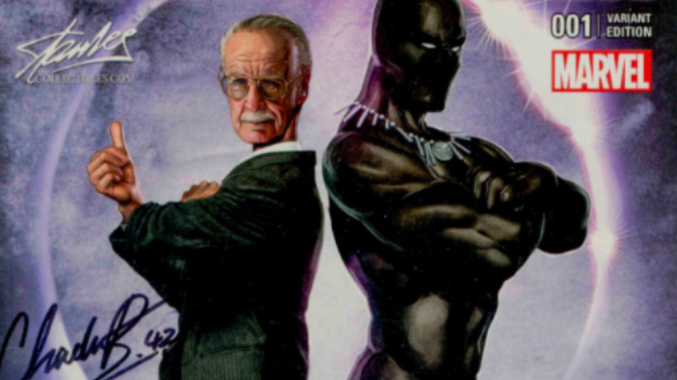‘’Black Panther’’ Comic #1 Illustration: Courtesy of Nate D. Sanders Auctions