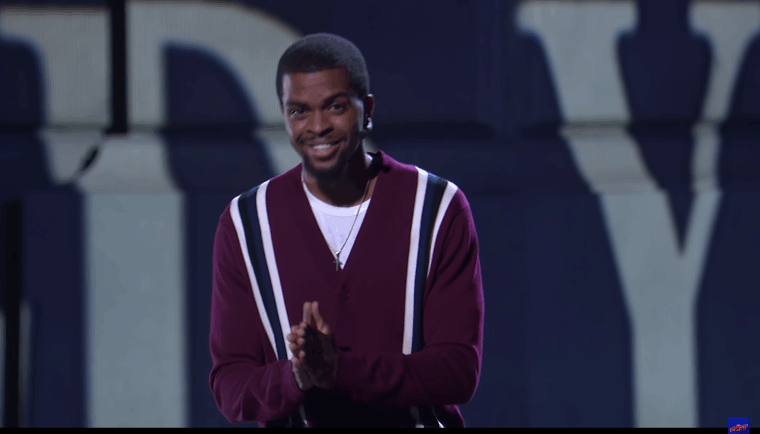 Brandon Leake performs on the America’s Got Talent season finale, September 23, 2020 Screenshot: America’s Got Talent via YouTube