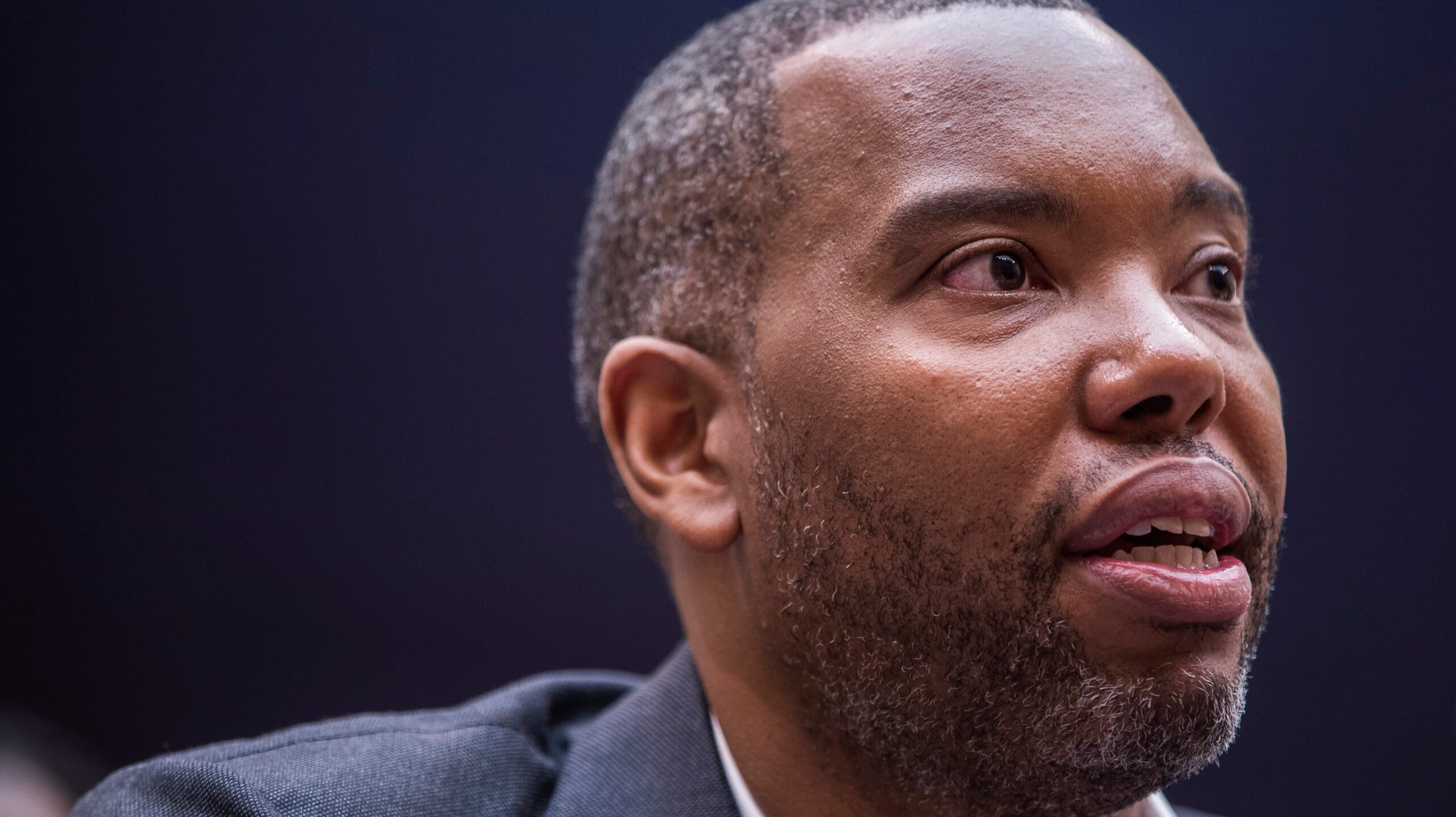 Writer Ta-Nehisi Coates testifies during a hearing on slavery reparations held by the House Judiciary Subcommittee on the Constitution, Civil Rights and Civil Liberties on June 19, 2019, in Washington, DC. Photo: Getty Images Zach Gibson