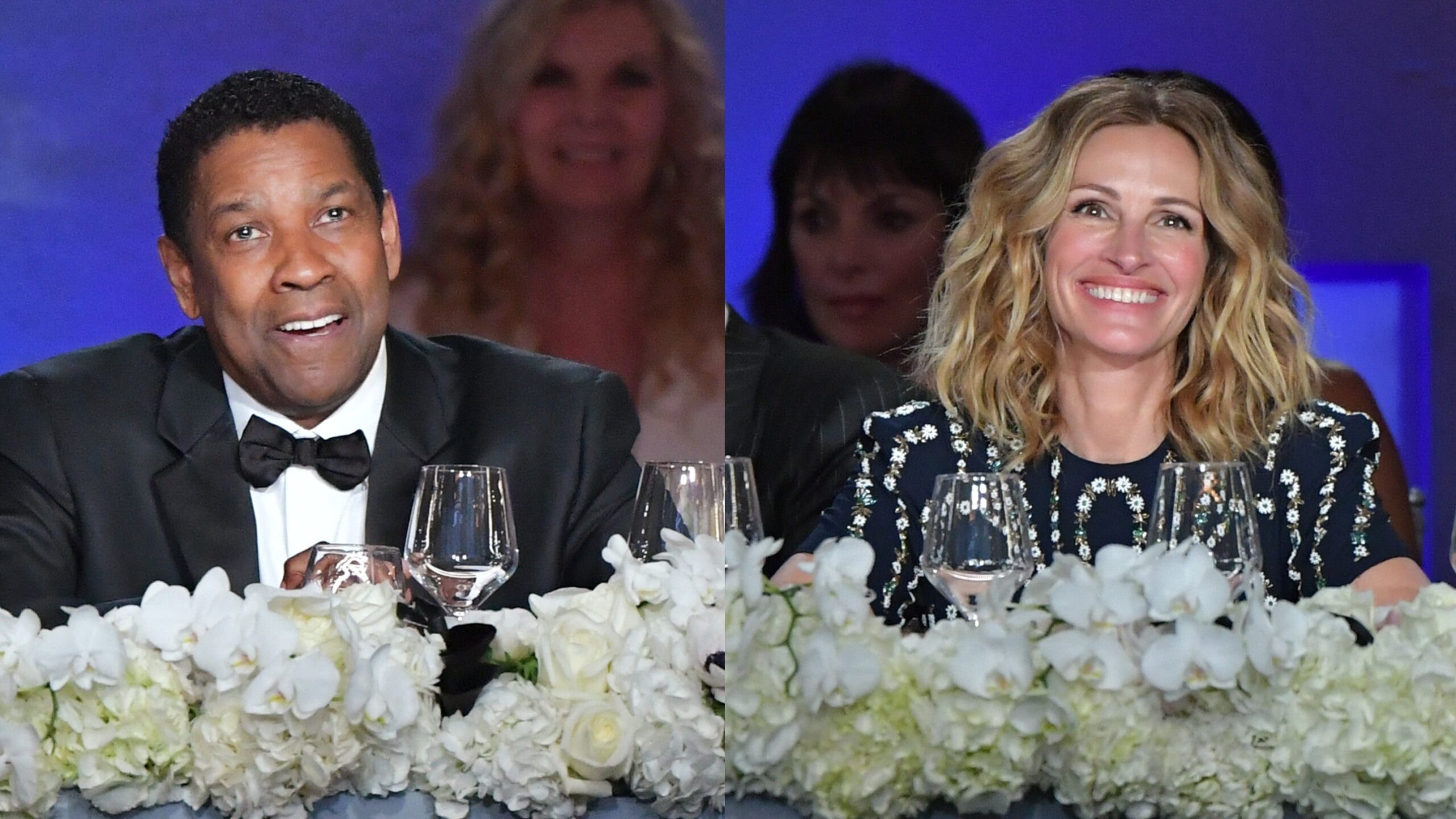Denzel Washington and Julia Roberts attend the 47th AFI Life Achievement Award honoring Denzel Washington on June 06, 2019 in Hollywood, California. Photo: Getty Images Amy Sussman/Getty Images for WarnerMedia