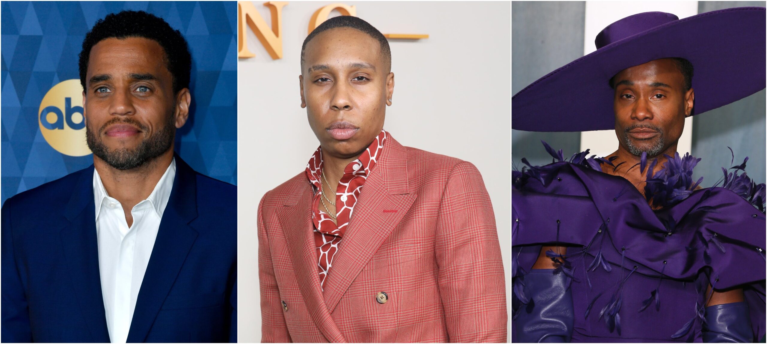 From L to R: Michael Ealy, Lena Waithe and Billy Porter are among the stars involved in a a few virtual events this weekend. Photo: Getty Images Frazer Harrison