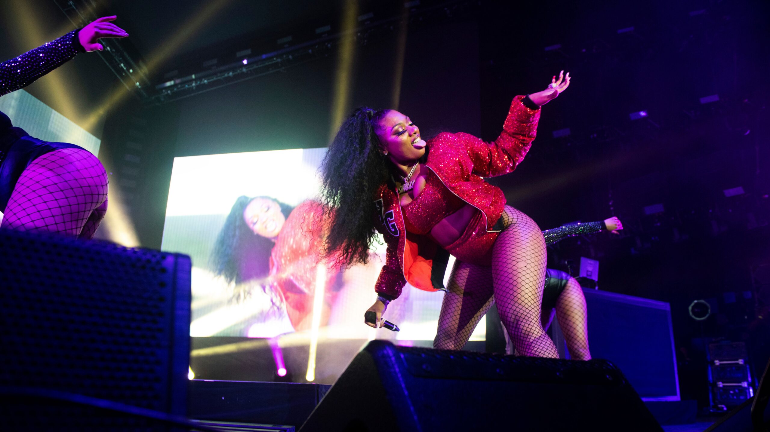Megan Thee Stallion performs on stage, Sunday, Sept. 22, 2019, in Atlanta. Photo: Invision/AP Paul R. Giunta