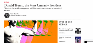 It's Racism, Stupid. It's Always Racism.