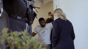 Behind-The-Scenes: Aldis Hodge Hoped He Didn't 'Look Foolish' Filming The Invisible Man, Which Is Impossible