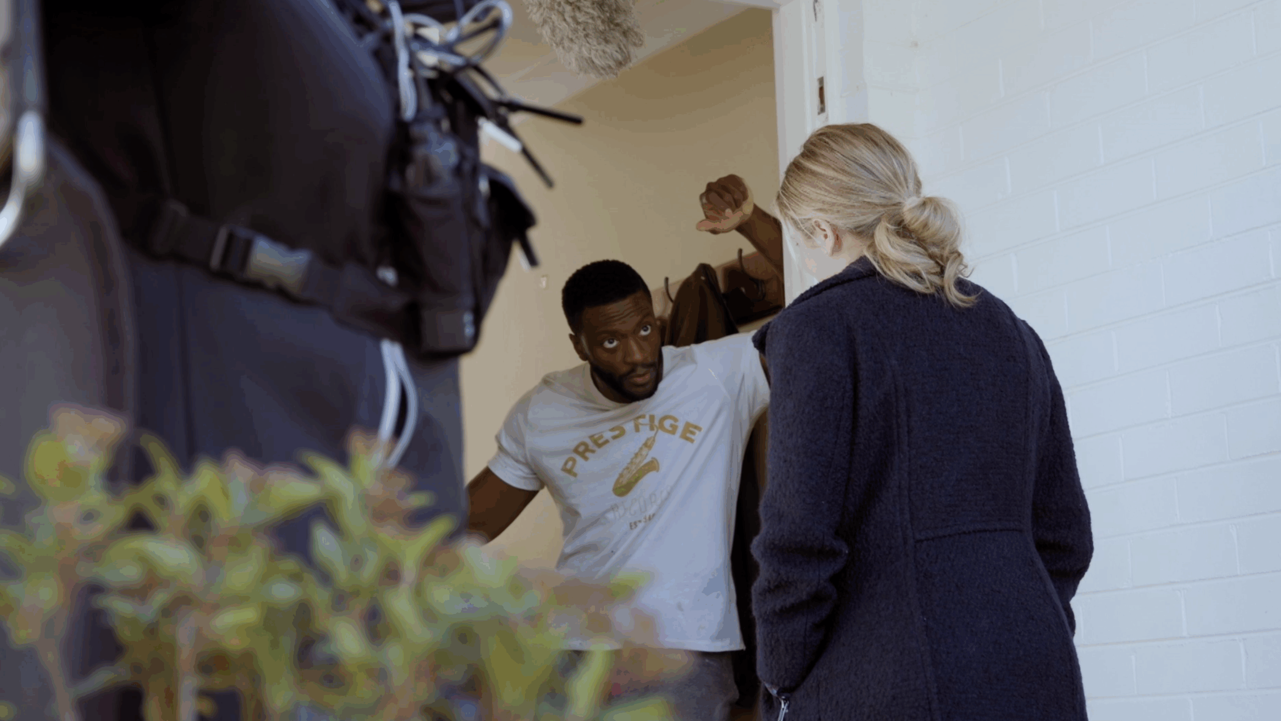 Aldis Hodge in The Invisible Man (2020) Screenshot: Universal Pictures Home Entertainment