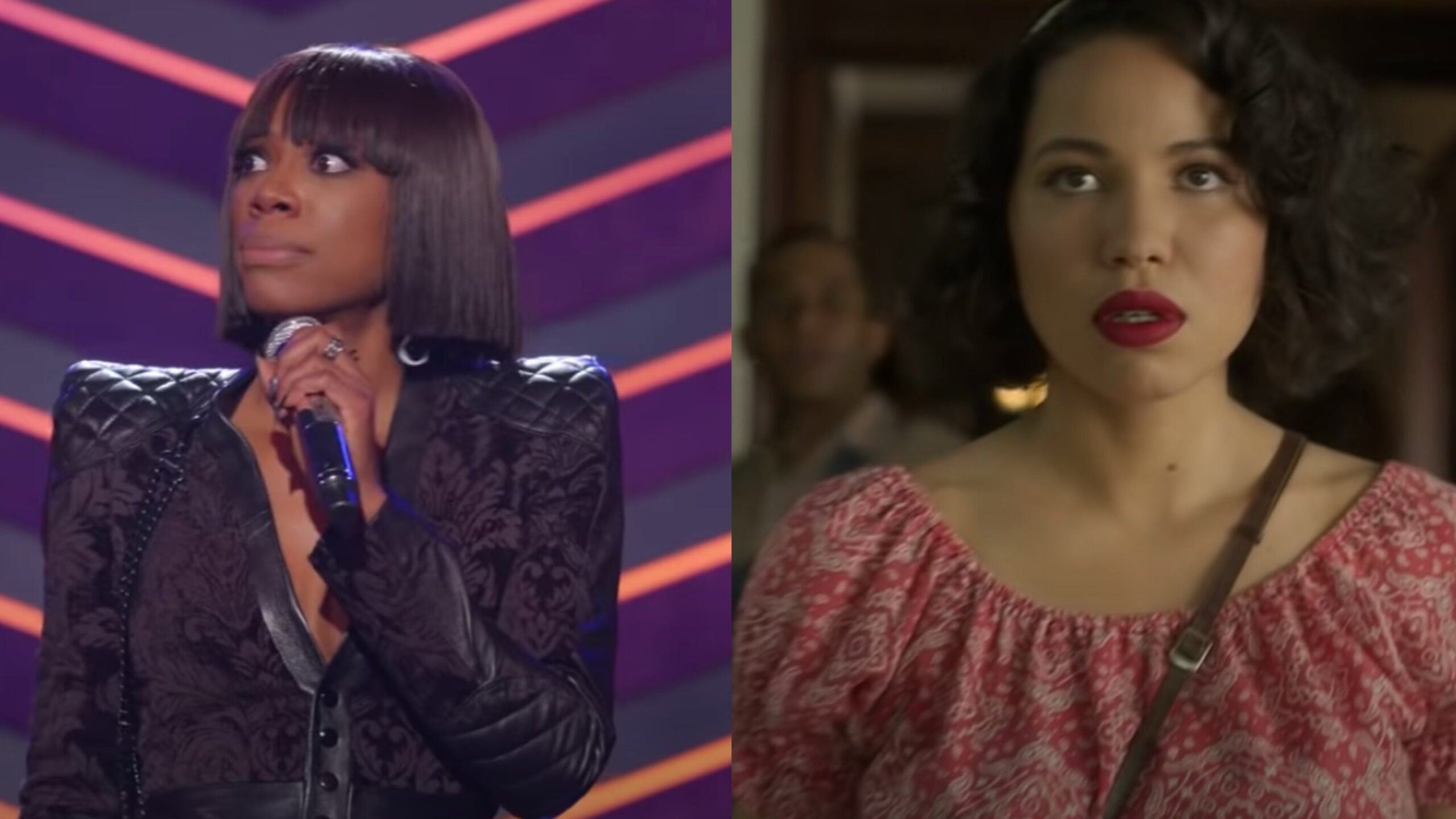 (L-R): Yvonne Orji: Momma, I Made It! (2020); Lovecraft Country (2020) Screenshot: YouTube HBO