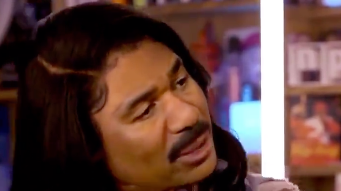 Megan Thee Stallion x Steve Harvey - Big Ol’ Freak Screenshot: Twitter Myster Giraffe