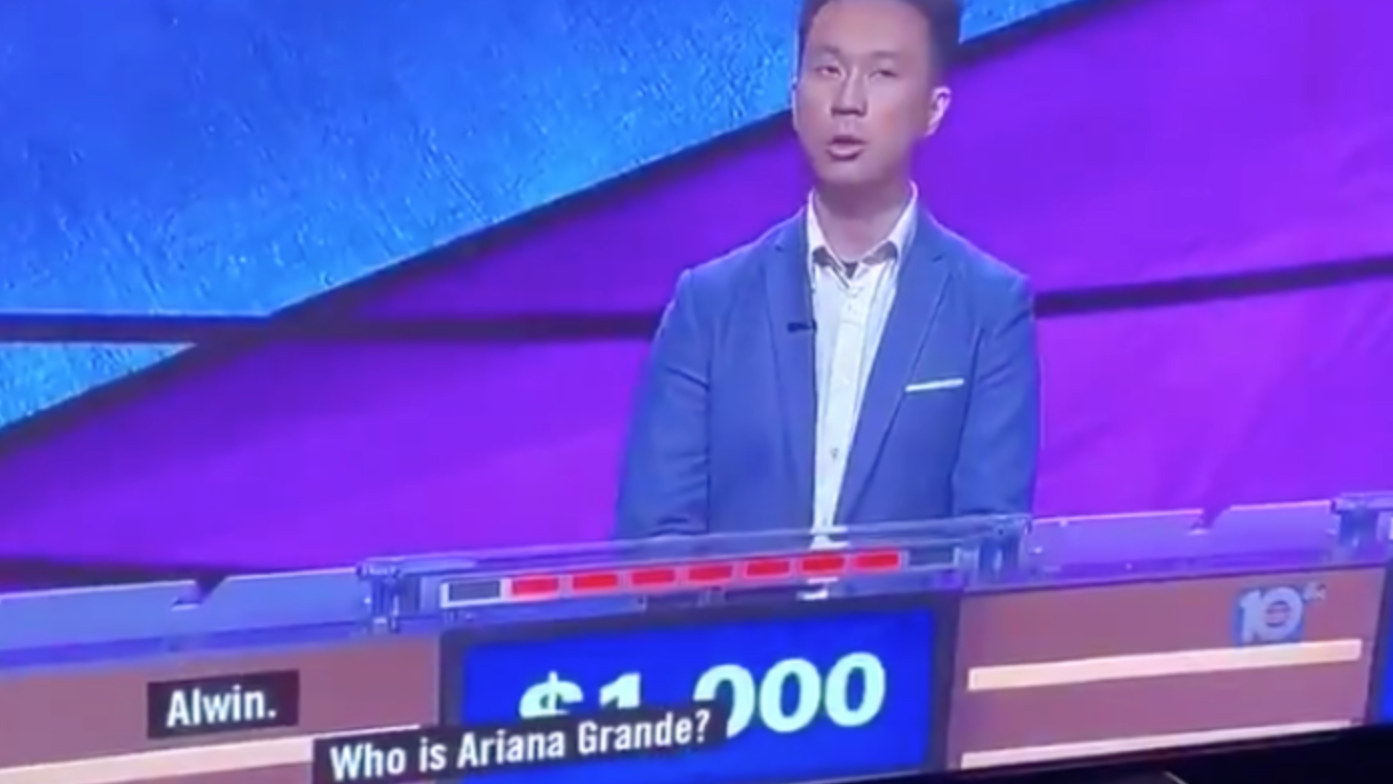 Alwin Hui on Jeopardy! Screenshot: Twitter