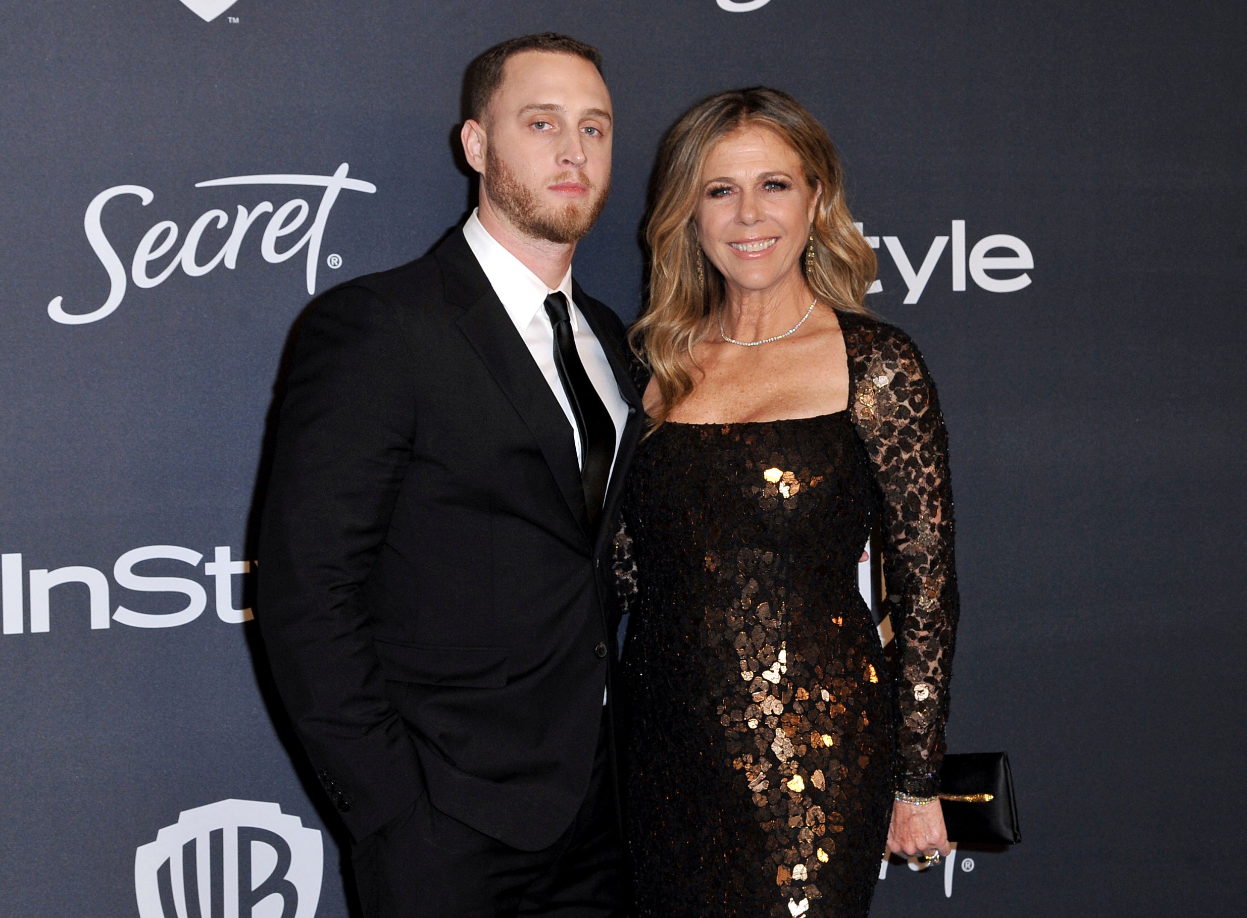 Chet Hanks with his mom Rita Wilson Photo: Associated Press