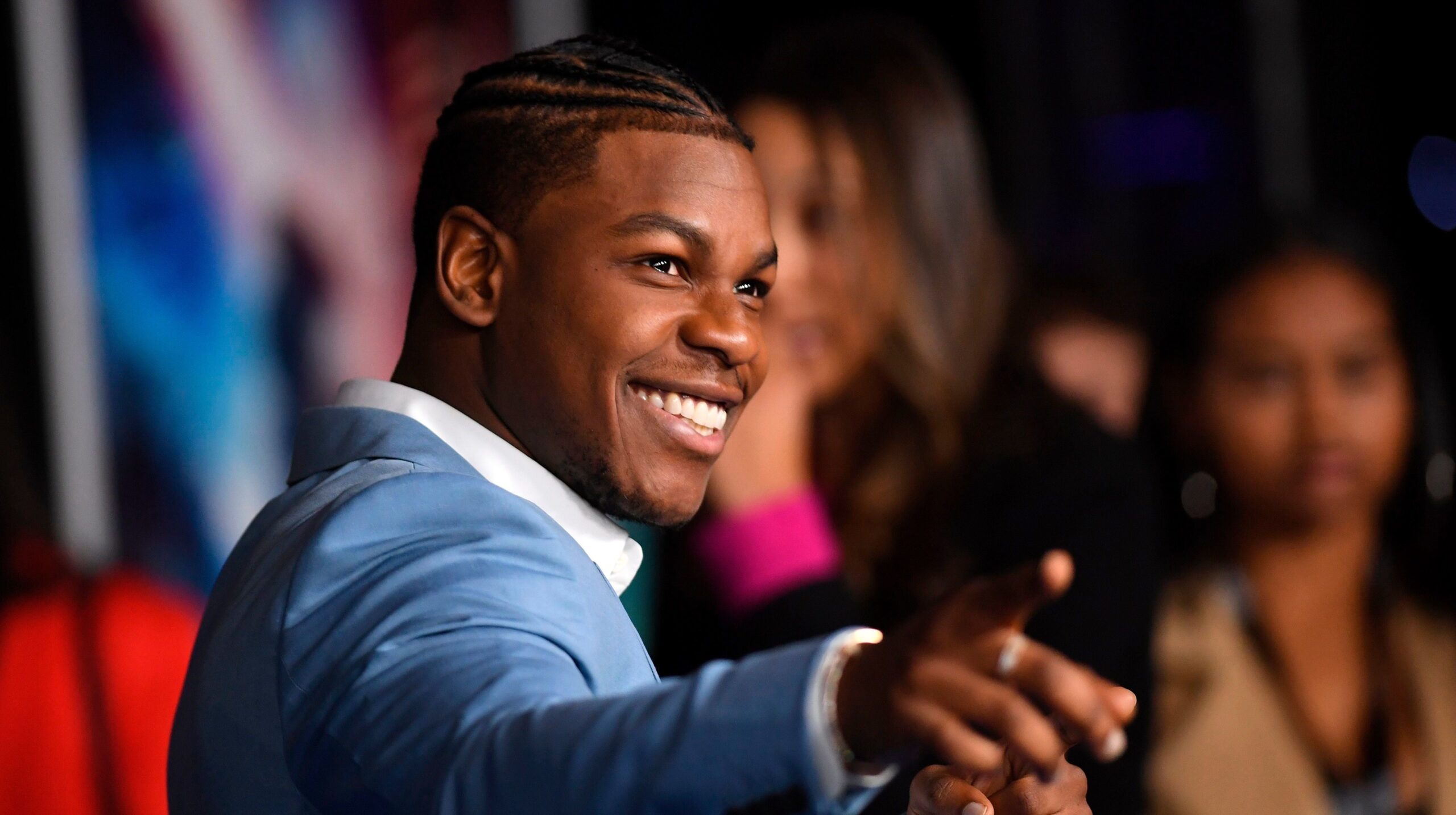 John Boyega arrives for the world premiere of Disney’s “Star Wars: Rise of Skywalker” in Hollywood, Calif. on Dec. 16, 2019. Photo: AFP via Getty Images Valerie Macon