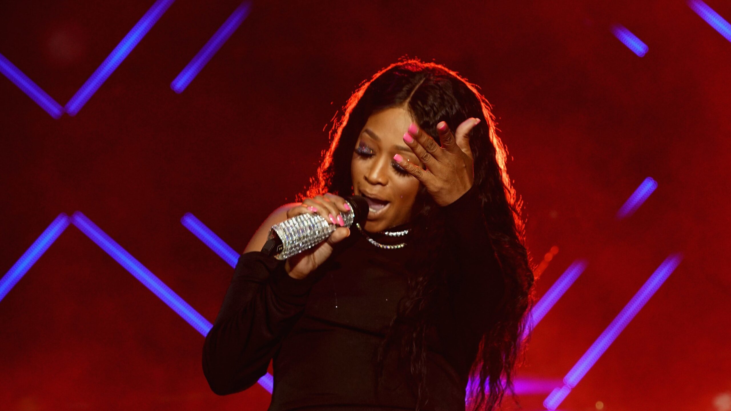 Trina performs onstage at the 2017 ESSENCE Festival Presented By Coca Cola on July 2, 2017, in New Orleans. Photo: Getty Images for 2017 ESSENCE Festival Bennett Raglin