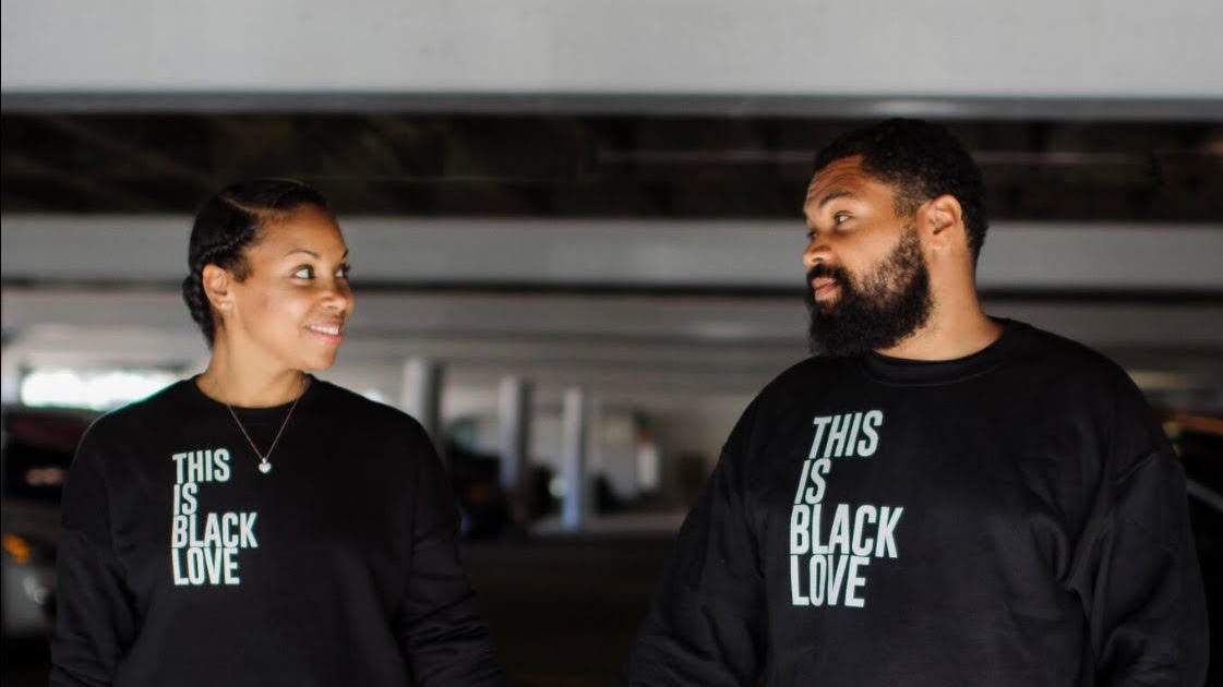 Codie Oliver (l) and Tommy Oliver (r), creators of Black Love on OWN Photo: Gianna Dorsey