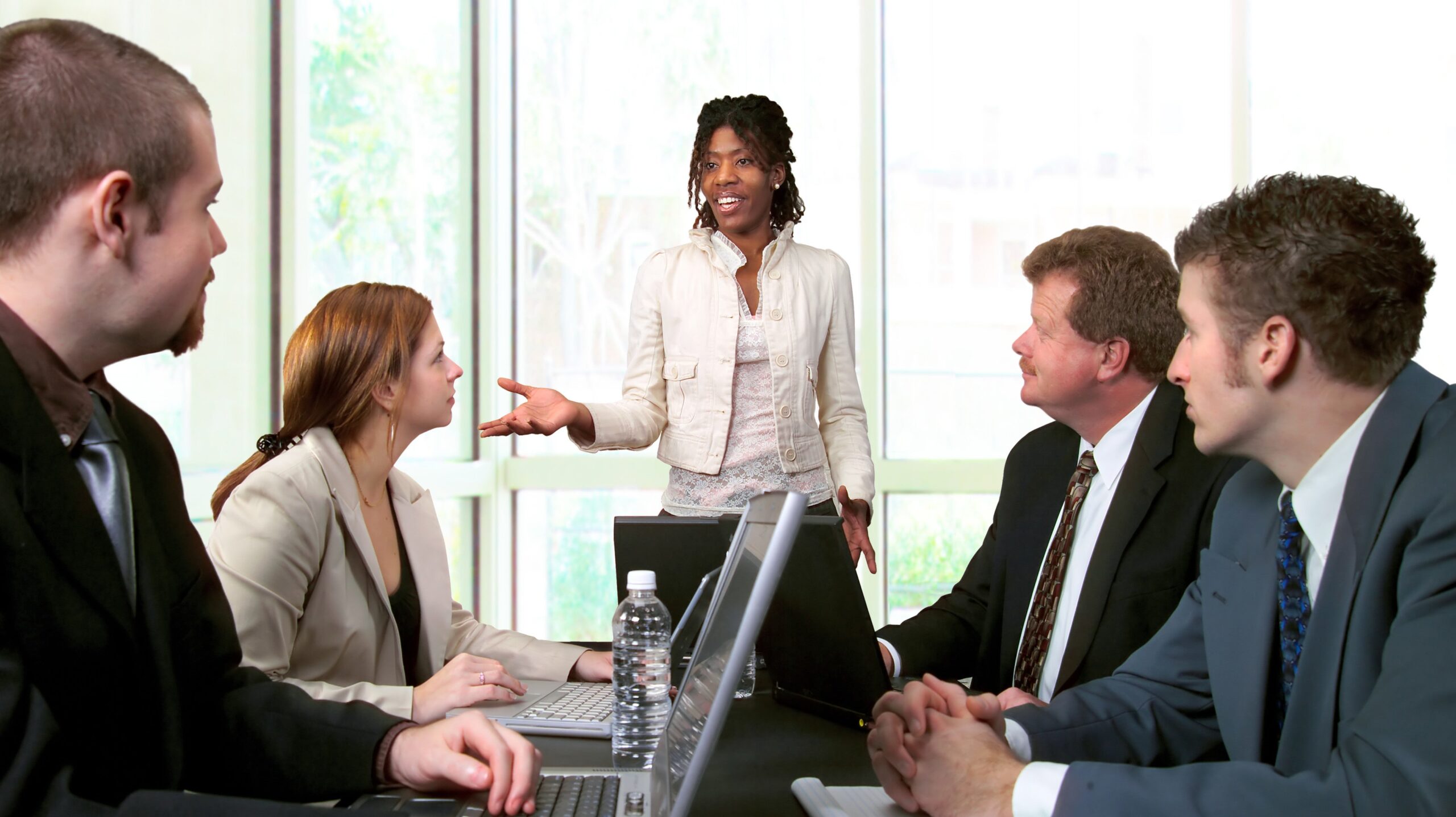 Office meeting stock photo Photo: iStock