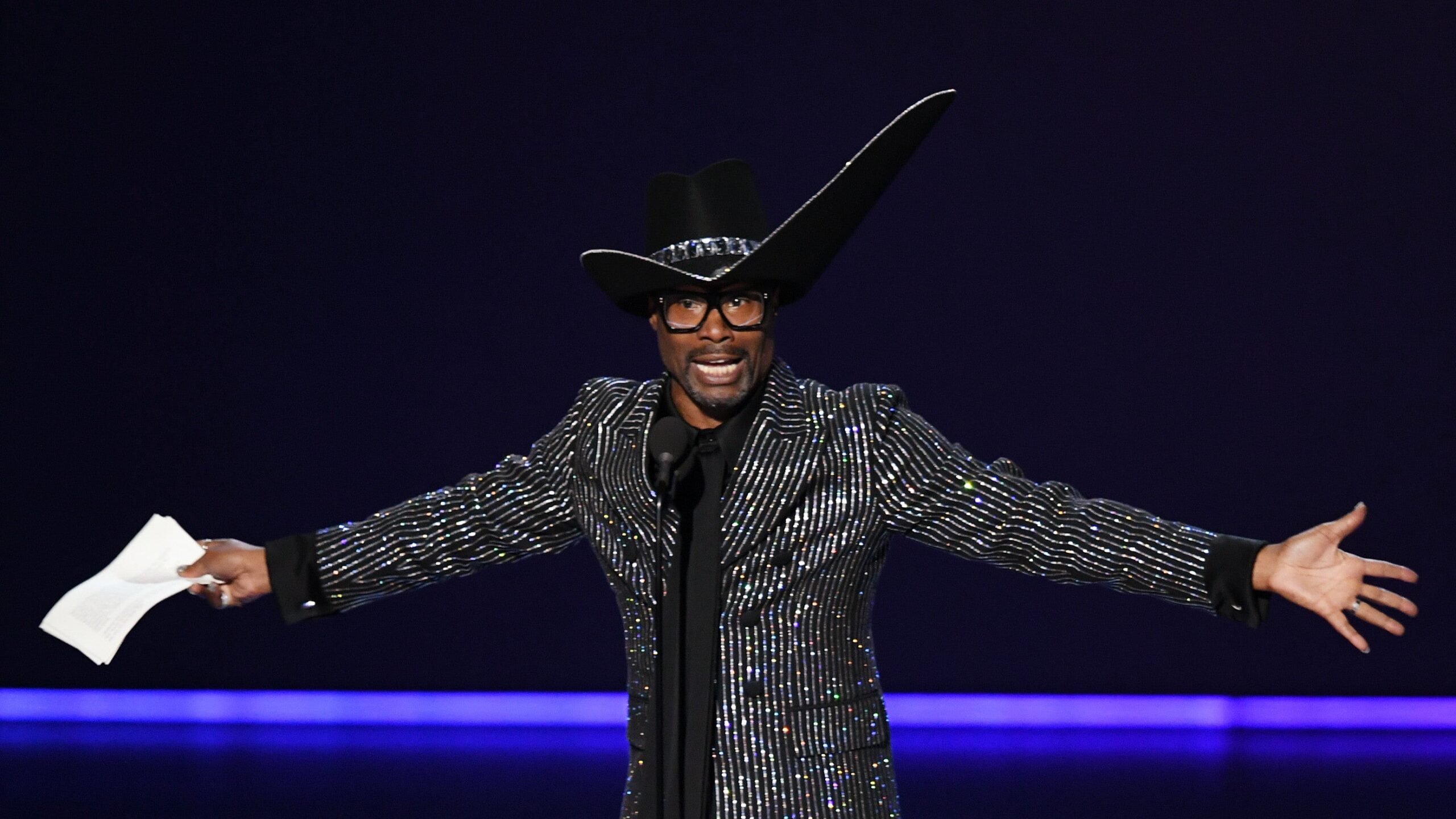 Billy Porter accepts the Outstanding Lead Actor in a Drama Series award for ‘Pose’ onstage during the 71st Emmy Awards on September 22, 2019 in Los Angeles, California. Photo: Getty Images Kevin Winter