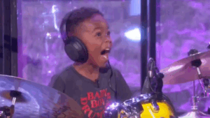 Lenny Kravitz Surprising Baby Boy Drummer Is the Cutest Thing You'll Watch All Day