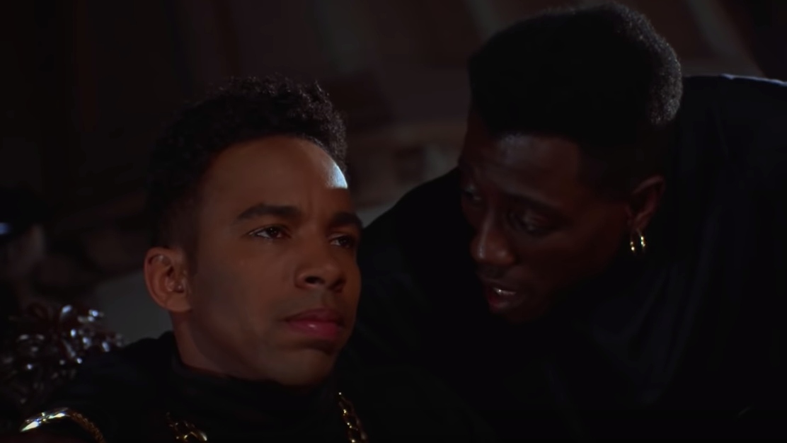 (L-R): Allen Payne and Wesley Snipes in New Jack City (1991) Screenshot: YouTube Warner Bros. Pictures
