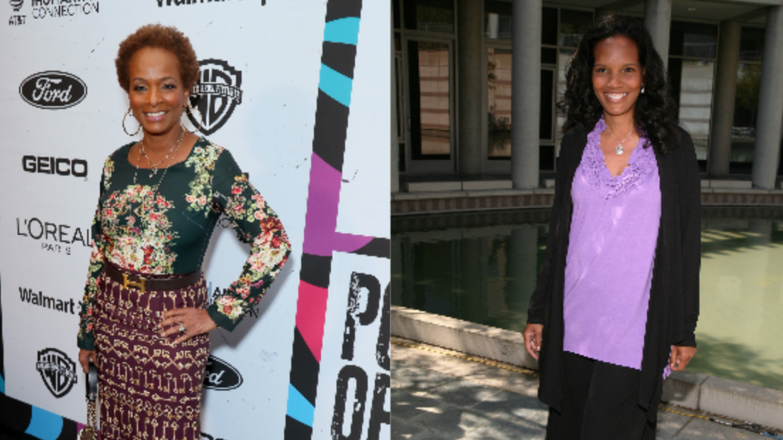 Vanessa Bell Calloway, left, on February 21, 2019 in Los Angeles, Calif.; Shari Headley on April 20, 2009 in Los Angeles, Calif. Photo: Getty Images for Essence Leon Bennett