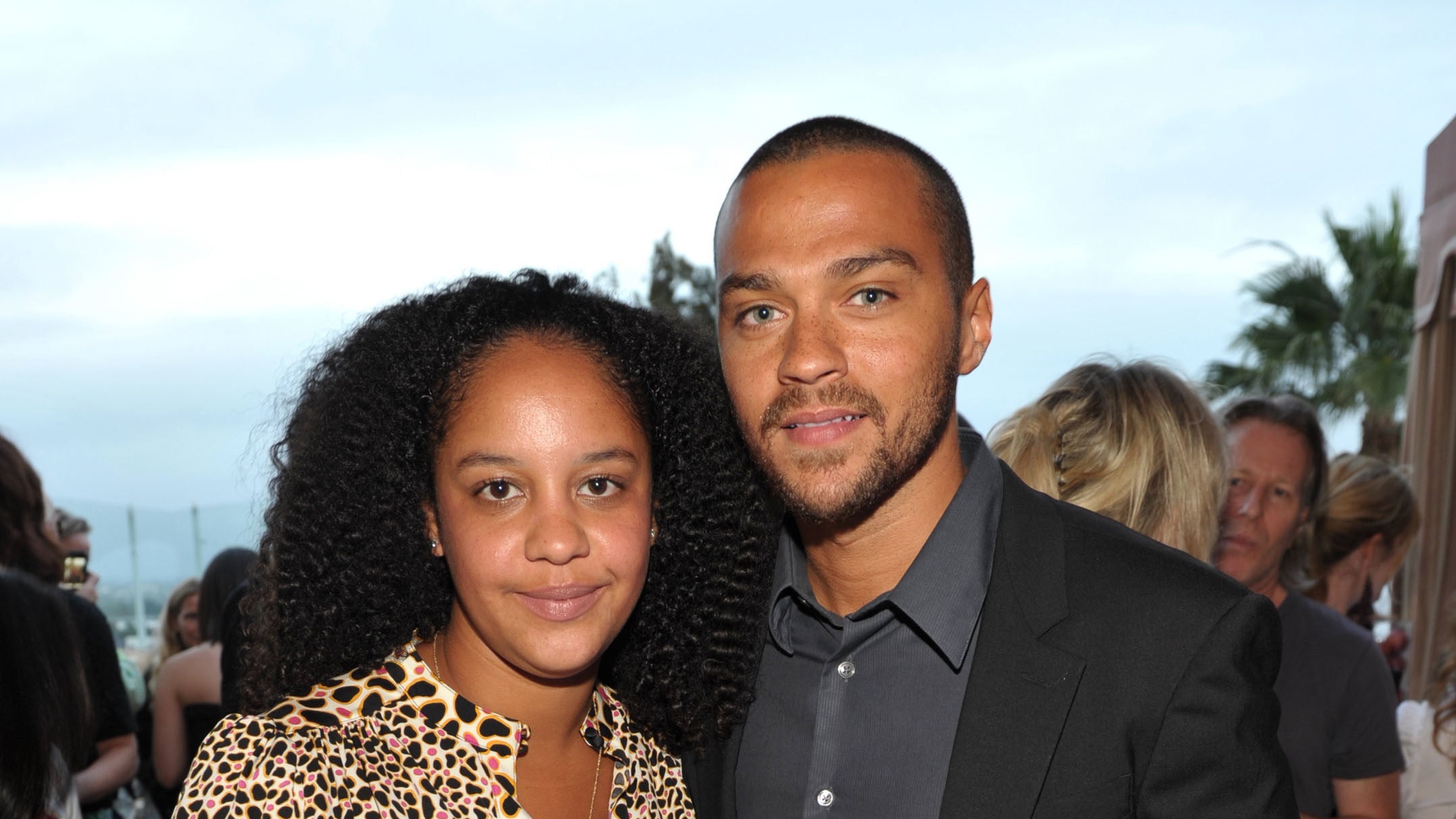 Actor Jesse Williams (R) and Aryn Drake-Lee attend the “GQ, Nautica, and Oceana World Oceans Day Party” on June 8, 2010 in West Hollywood, California. Photo: Getty Images for GQ Magazine John Shearer