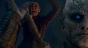 Arya Stark Forces Night King to Drop Out of Presidential Race