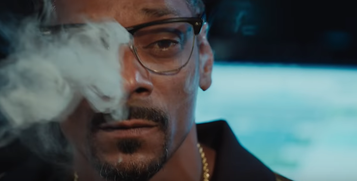Snoop Dogg in “Grass Is Greener” Screenshot: via YouTube Netflix